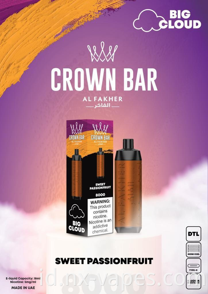 AL Fakher crown Bar 8000 3